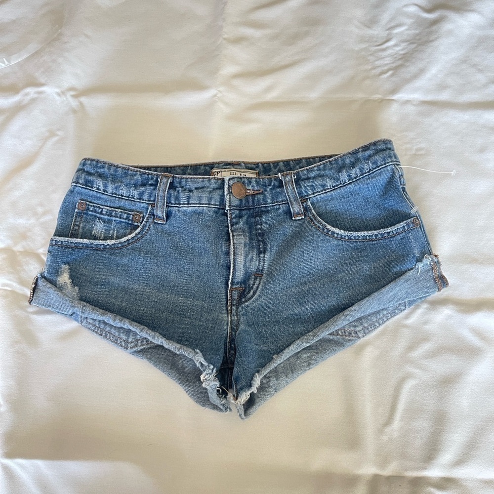 Free people bike short size w 24